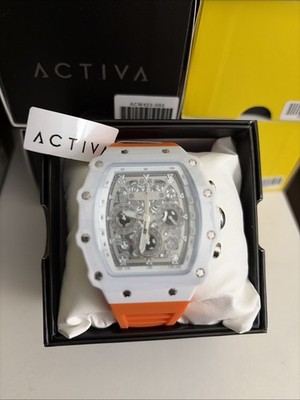 Activa X Invicta Men's Watch w/ Skeleton Dial - 44.3mm ACW2305-015