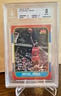 1986 FLEER MICHAEL JORDAN RC BGS 8 SHARP!! BEAUTIFUL ICONIC CARD!!