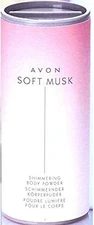 Avon SOFT MUSK Shimmering Body Powder~ Full Size 1.4oz~SEALED ~NEXT DAY SHIPPING