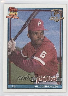 1991 Topps Operation Desert Shield Sil Campusano #618 Shield 0ls