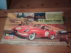 Vintage 1964 Monogram Jaguar XK-E 1:8 Scale Model Kit - Complete - Started