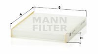Mann-Filter CU 16 001 Filter, Cabin Luft FüR Daihatsu