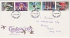 GB Stamps First Day Cover  Christmas Xmas, post, birds, peace, tit dove CDS 1983
