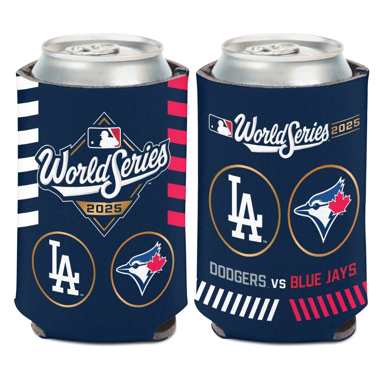 Raffreddatore Per Lattine WinCraft Los Angeles Dodgers | Design Vintage 12oz Con Schiuma Isolante - 4