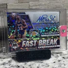 2020-21 Panini Mosaic Fast Break MAGIC JOHNSON Disco PRIZM Autograph FB-MJO