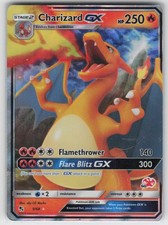 POKEMON CHARIZARD GX HIDDEN FATES #9 HOLO GX RARE HP on eBay