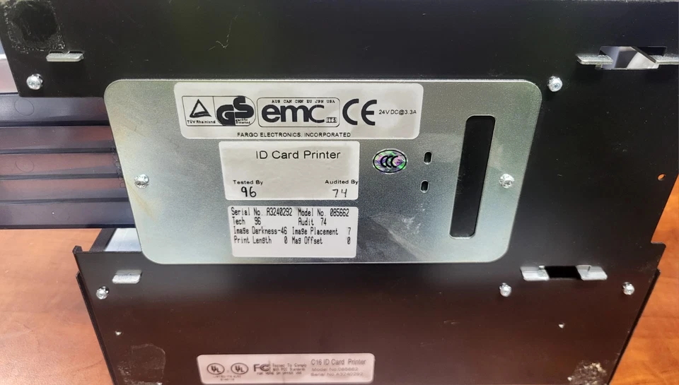 Persona "C16" Series Card Printer by Fargo Electronics Inc. Plus Extras. - Image 4 of 4