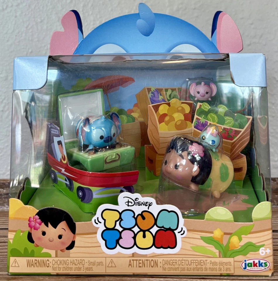Tsum Tsum Story Moment LILO & STITCH Playset (Target Exclusive) Collectible BNIB - Image 2 of 4