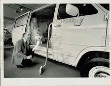 1988 Press Photo Jack Mesheau, Butler Company President at Westover Airpark