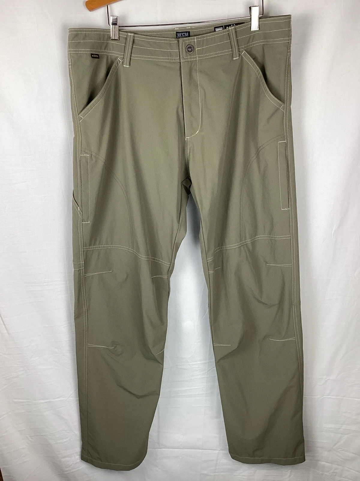 Kuhl Renegade Pants Mens 38x34 Green 5120 Hiking Outdoors Stretch Performance
Opens in a new window