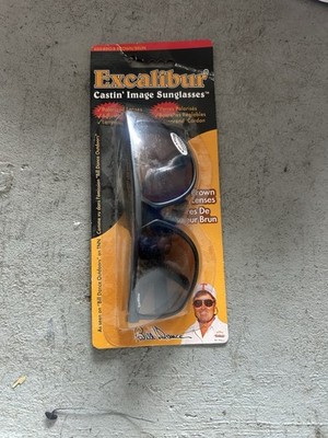Bill Dance Excalibur Castin' Image Sunglasses with Side Shields Vintage