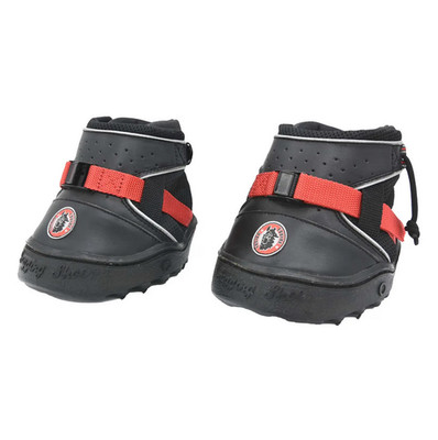 New Equinavia Equine Fusion Ultra Jogging Hoof Boot Pair in Black, Choose Size