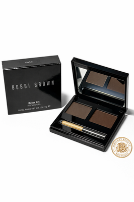 Bobbi Brown Brow Kit Dark 3 Saddle Mahogany NIB Discontinued HTF