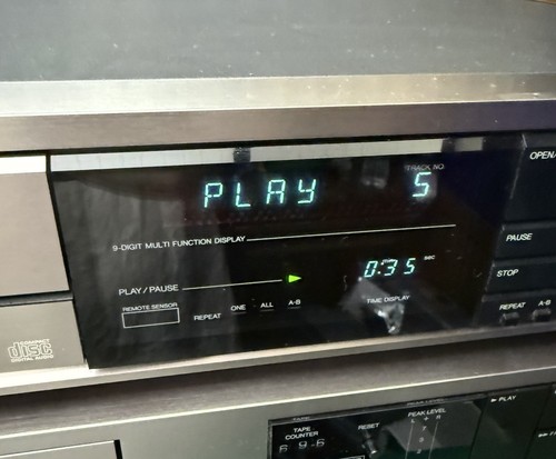 Reproductor de CD Kyocera DA-510CX de colección - probado y totalmente funcional - 1987 - Imagen 2 de 24