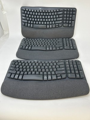 3x Logitech Wave Keys MK670 Combo, Wireless Ergonomic Keyboard (READ!!!)