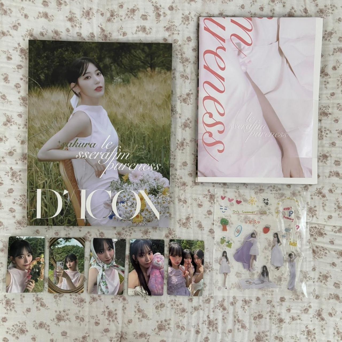 lesserafim dicon issue sakura version edition 14 includes