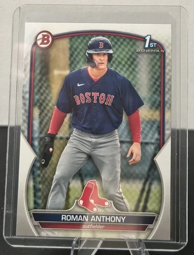 2023 Bowman Chrome 1st Prospects Roman Anthony Paper Boston Red Sox