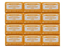 Dr. Bronner's Pure Castile Bar Soap 5 Oz Citrus - 12 PACK