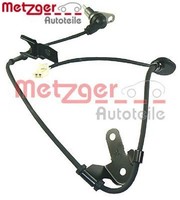 Metzger 0900318 Sensor FüR Raddrehzahl Abs Sensor Raddrehzahl FüR Mazda