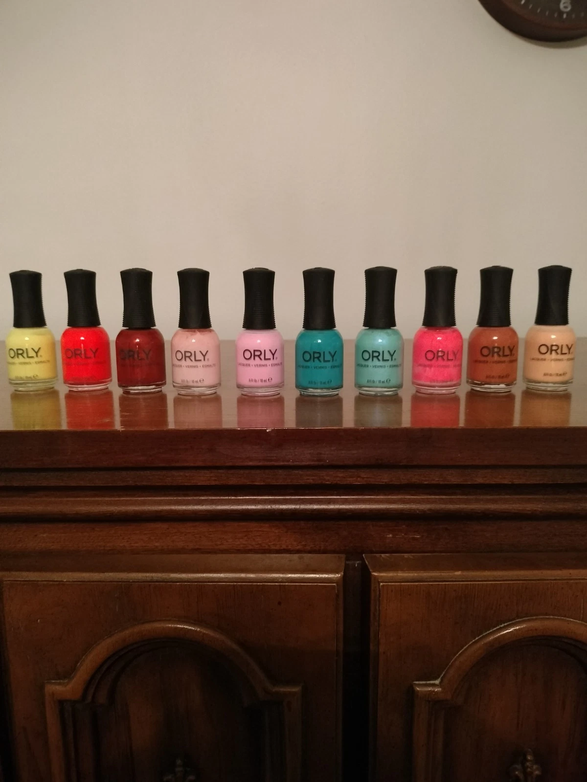 ORLY Lacquer 10-Piece 0.6 fl oz Nail Polish Bottles
