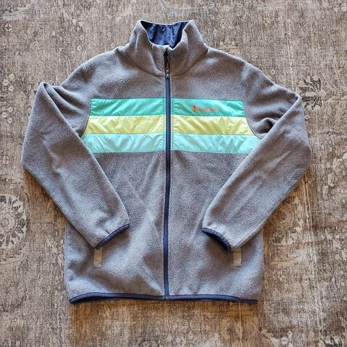 Men’s COTOPAXI Teca Fleece Grey Full Zip Jacket  Size Medium  - product listing photo