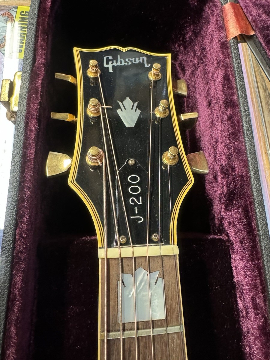1970s Gibson J-200 Artist Acoustic Guitar | eBay
