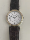 Van Cleef Arpels Man Watch Quartz Steel And Gold 18k Working. Read Description .