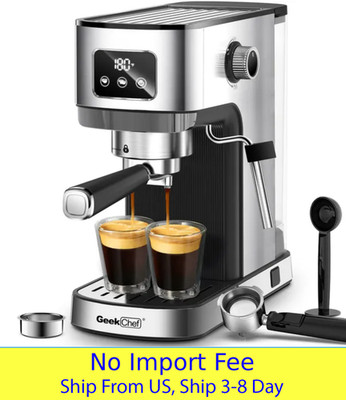 20 Bar Espresso Machine Milk Frother ESE Pod Latte Cappuccino Coffee Maker
