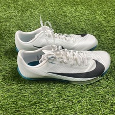 Nike Air Zoom Maxfly 2 Track Running Spikes White Spruce Size 8 New FD8395-102
