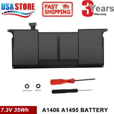 A1495 Battery For Apple MacBook Air 11 Mid 2013 Early 2014 2015 A1465 MJVM2