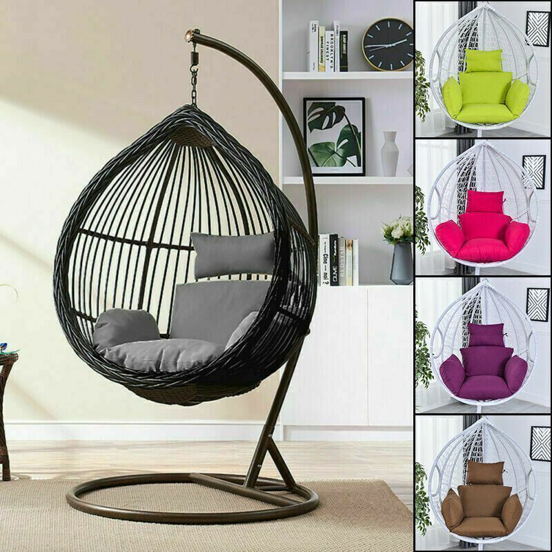 Swing Hanging Egg Rattan Chair Outdoor Hammock Stand Cushions not include  Chair
