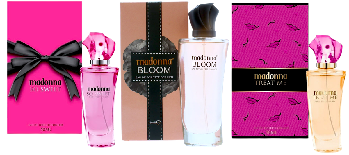 MADONNA EDT EAU DE TOILETTE FOR HER, WOMEN 50ML PERFUME FREGRANCE SPRAY  PACKS