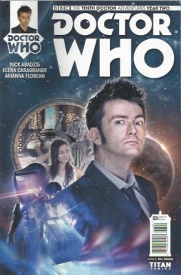 DOCTOR WHO The Tenth Doctor YEAR TWO (2015) #3 - Cover B - Back Issue (S)