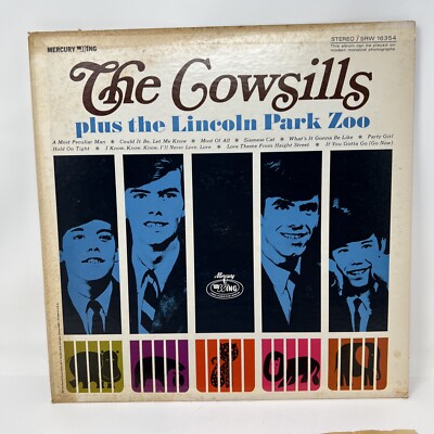 The Cowsills Plus The Lincoln Park Zoo 1968 SRW 16354 LP Vinyl