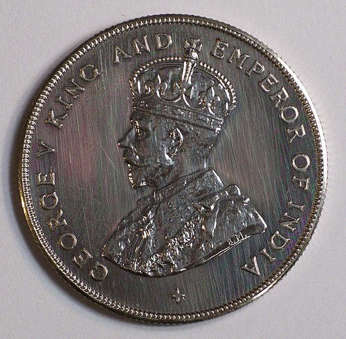 1920 Straits Settlements $1 silver coin HIGH GRADE KM-33 #15721