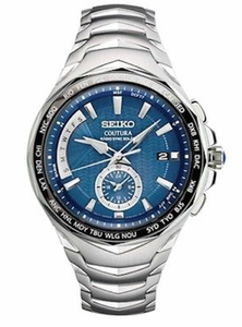 seiko coutura solar blue dial