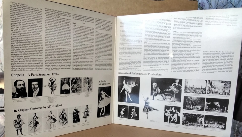 HMV SLS 5091 (ASD 3386/7) UK DELIBES - COPPELIA JEAN-BAPTISTE MARI QUADRA 2LP'S - Image 3 of 4