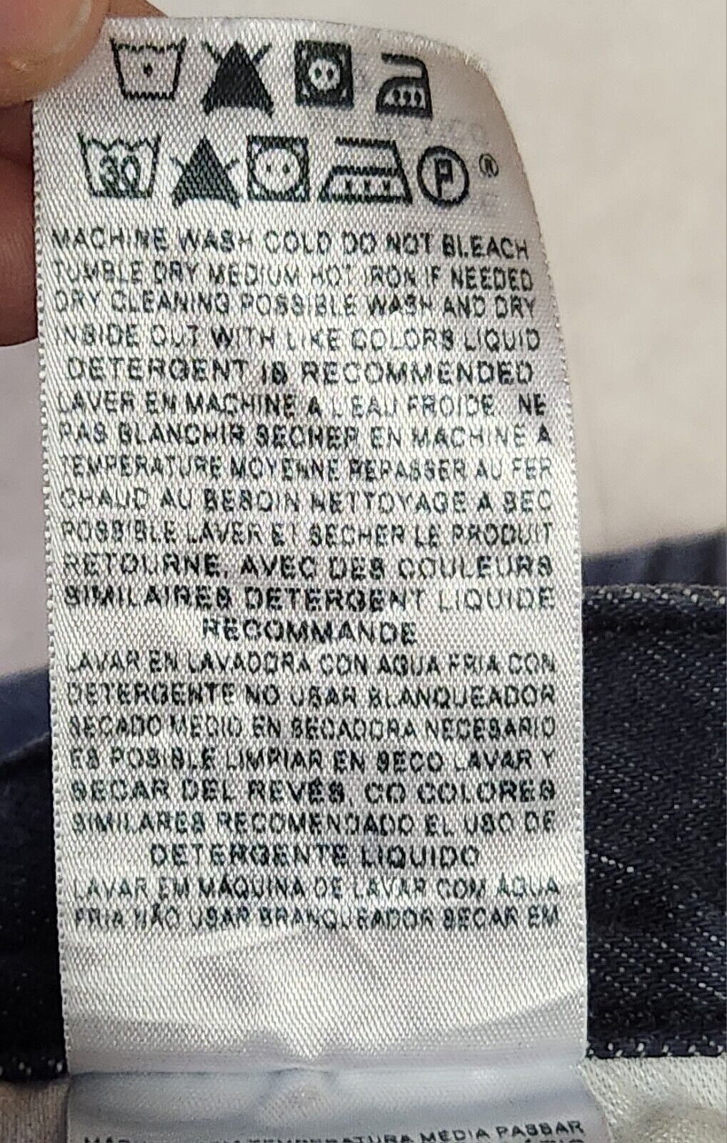 Levis 501 XX Jeans Mens 36x32 Black Denim Button … - image 12