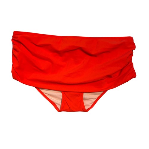 Bikini donna Profile by Gottex arancione fondo nuoto taglia 14 elasticizzato NUOVO
