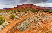 Landscape rocks nature utah usa Custom Gaming Mat Desk