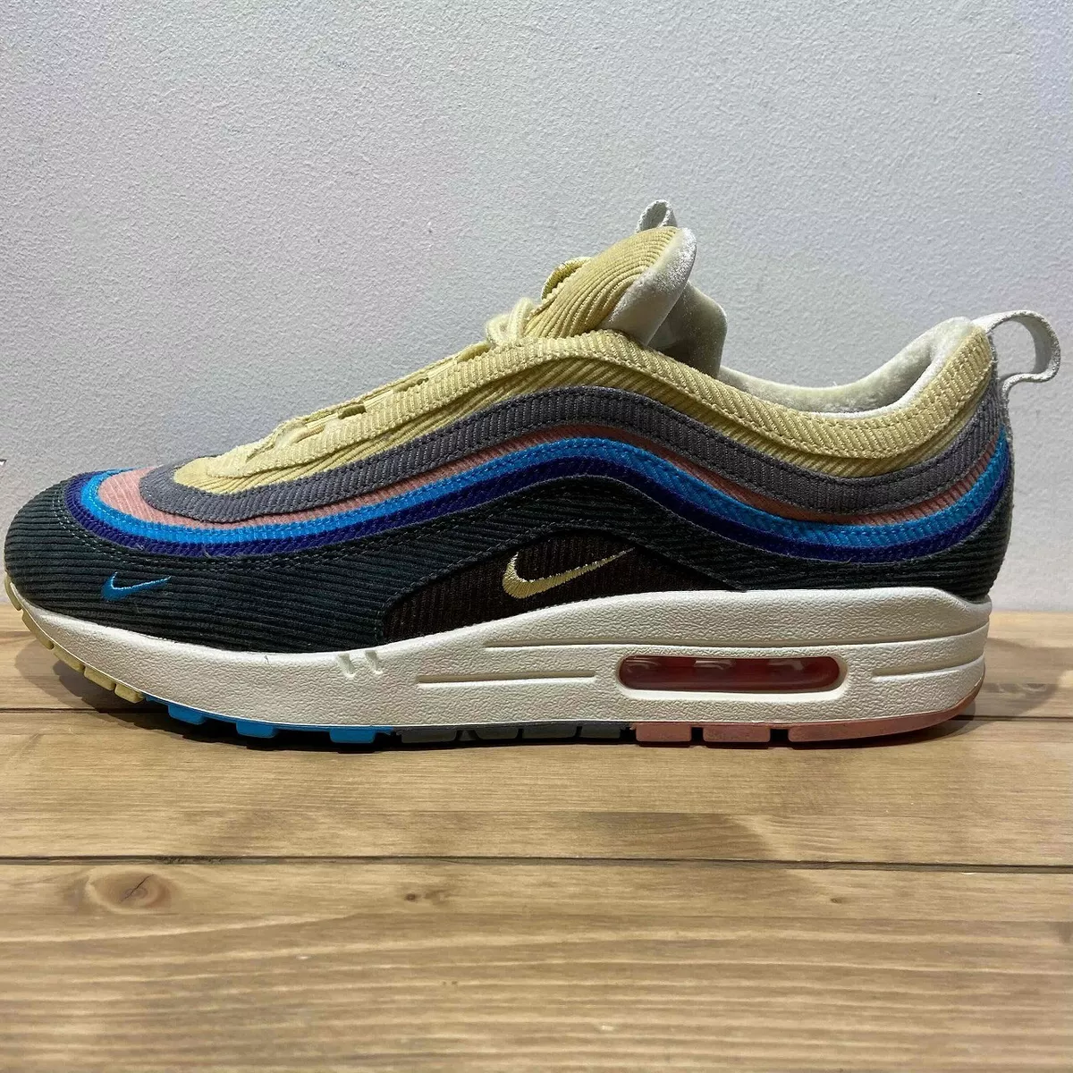 US Size 9.5 Nike Air Max 1/97 VF SW Sean Wotherspoon AJ4219-400 with Box  Used