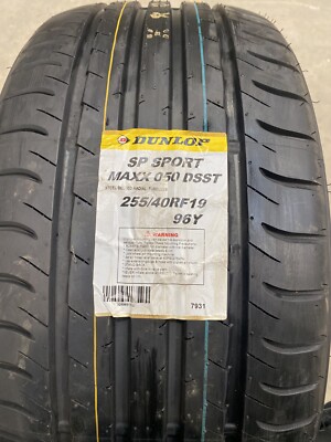 Dunlop SP Sport Maxx 050 DSST 255/40 RF19 96Y Tyre | eBay｜18インチ