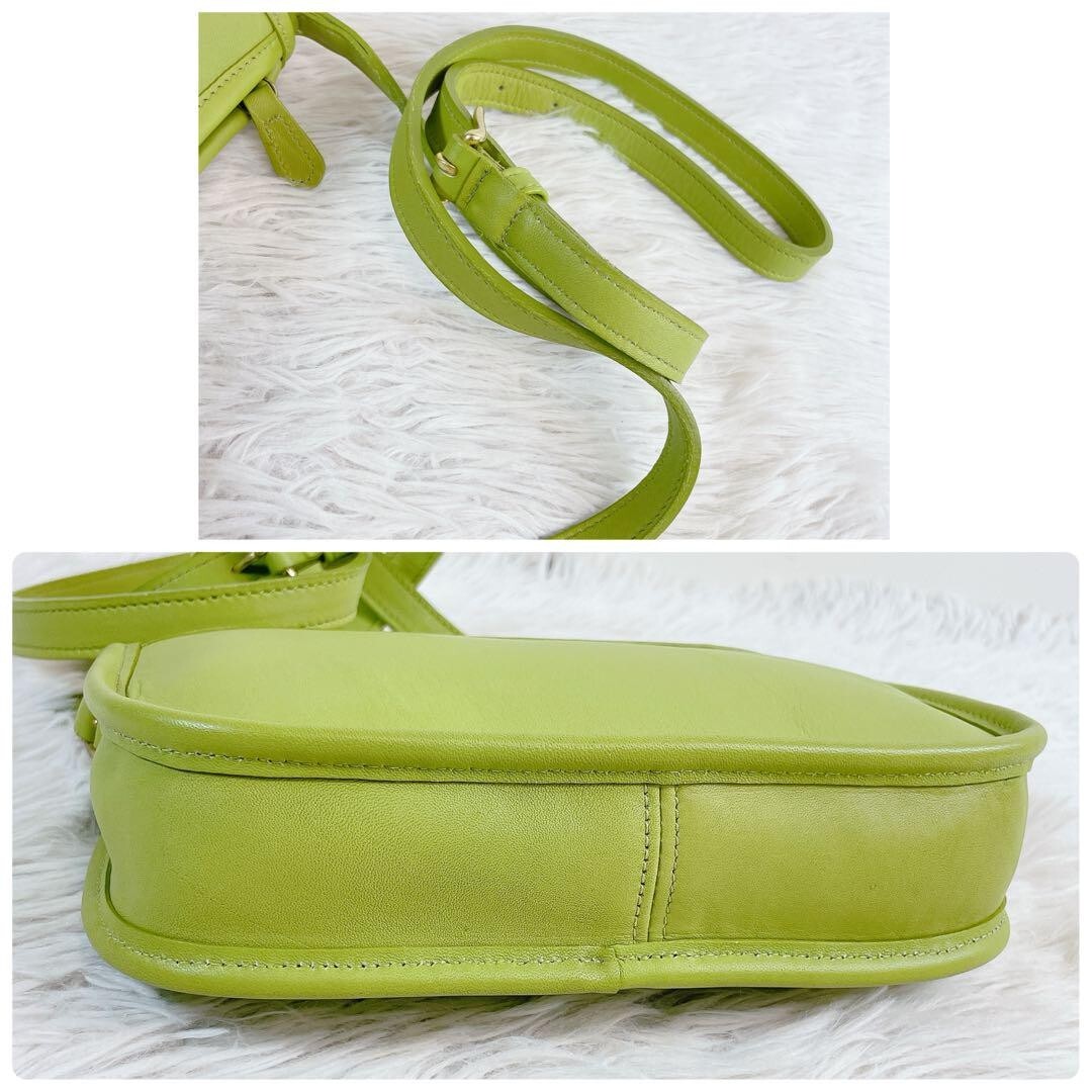 バッグ Vintage Coach mini Pouch pistachio Green Vintage Coach mini Pouch pistachio Green