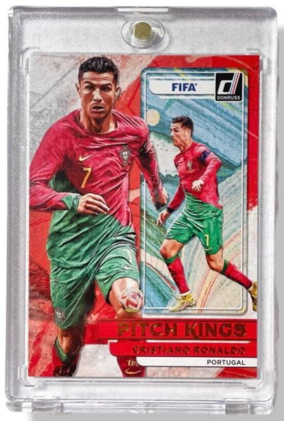 2022-23 Panini Donruss Pitch Kings Cristiano Ronaldo #17 Portugal