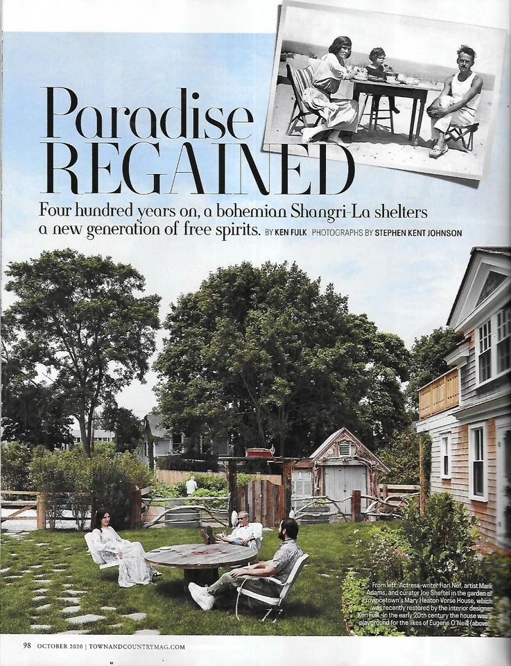 Town And Country Magazine Sharon Stone Travel Lost Generation 2020 Panic Rooms . - Image 3 of 4