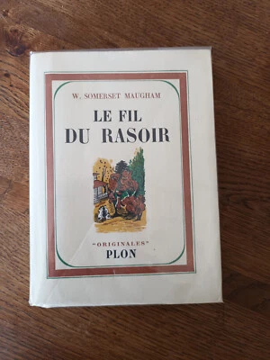 1946*W. SOMERSET MAUGHAM*LE FIL DU RASOIR*E.O. FRANCAISE*DELAROCHE-VERNET - Photo 1/4