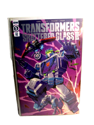 Transformers Shattered Glass 5 RE V Soundwave comic IDW | eBay