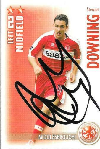 Hand signed football trading card of ALEX STEPNEY, MAN UTD FC