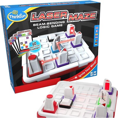ThinkFun Laser Maze STEM Toy Set | Brain-Boosting Game | Award-Winning Activity