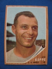 1962 Topps Joe Koppe L.A. Angels card #39 baseball